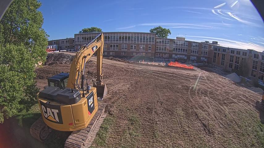 Live camera feed from CUW School of Nursing Construction Camera in Concordia University Wisconsin