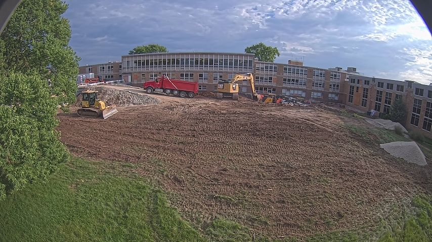 Live camera feed from CUW School of Nursing Construction Camera in Concordia University Wisconsin