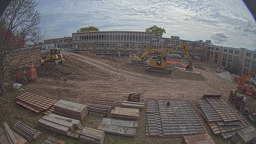 Canal de cameră live de la CUW School of Nursing Construction Camera în Concordia University Wisconsin
