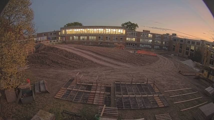 Live camera feed from CUW School of Nursing Construction Camera in Concordia University Wisconsin