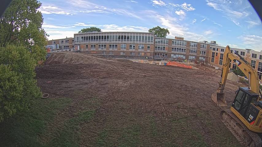 Live camera feed from CUW School of Nursing Construction Camera in Concordia University Wisconsin