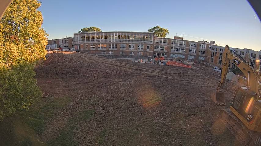 Live camera feed from CUW School of Nursing Construction Camera in Concordia University Wisconsin