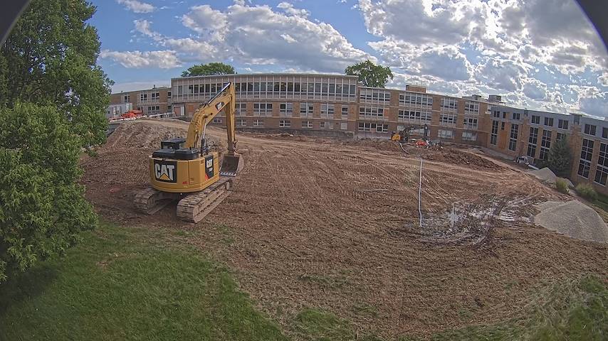 Live kamerakanal fra CUW School of Nursing Construction Camera i Concordia University Wisconsin