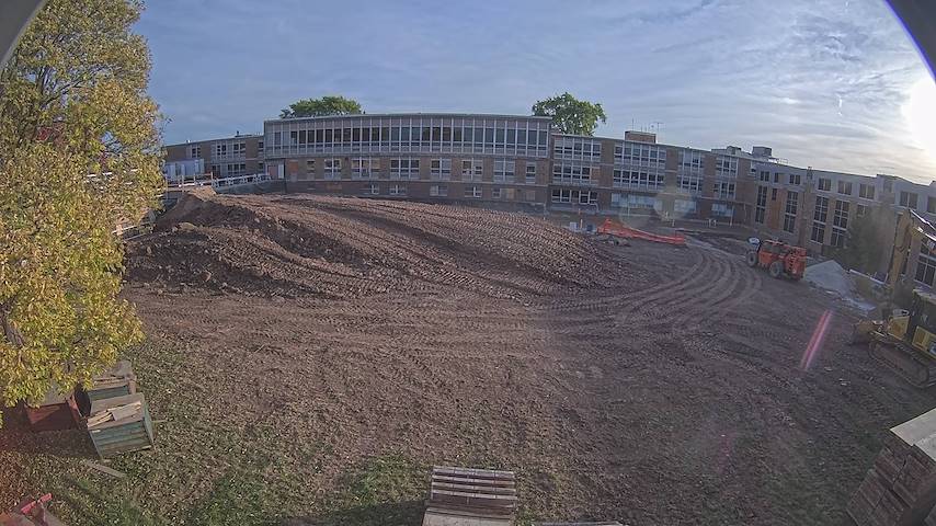 Live camera feed from CUW School of Nursing Construction Camera in Concordia University Wisconsin