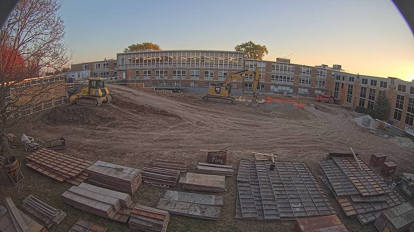 Live camera feed from CUW School of Nursing Construction Camera in Concordia University Wisconsin