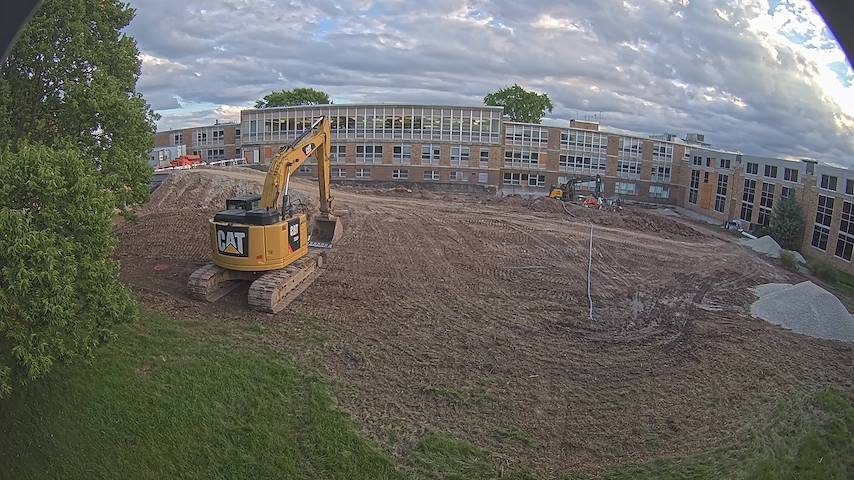 Live camera feed from CUW School of Nursing Construction Camera in Concordia University Wisconsin