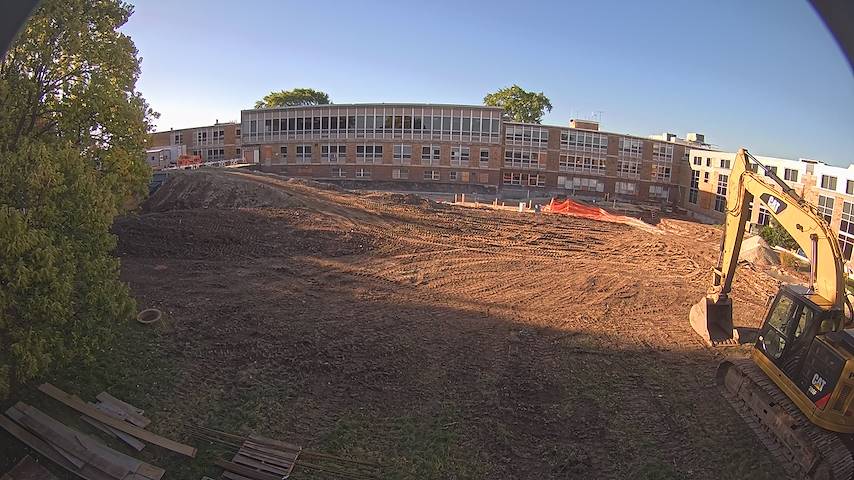 Live camera feed from CUW School of Nursing Construction Camera in Concordia University Wisconsin