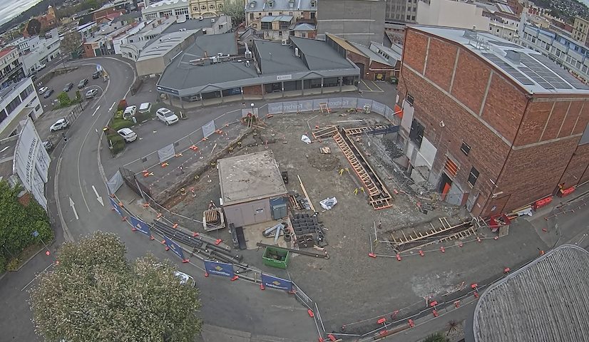 Live camera feed from Earl Arts Centre in Earl St, Launceston