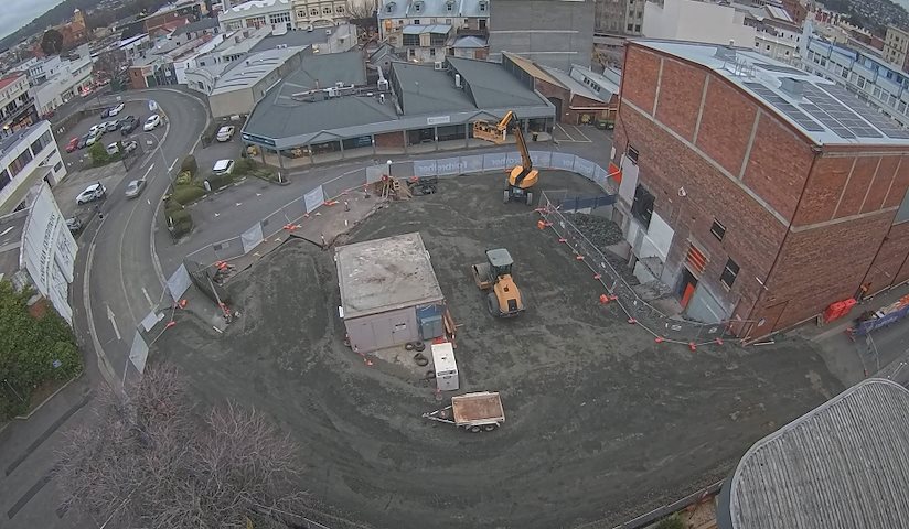 Live camera feed from Earl Arts Centre in Earl St, Launceston