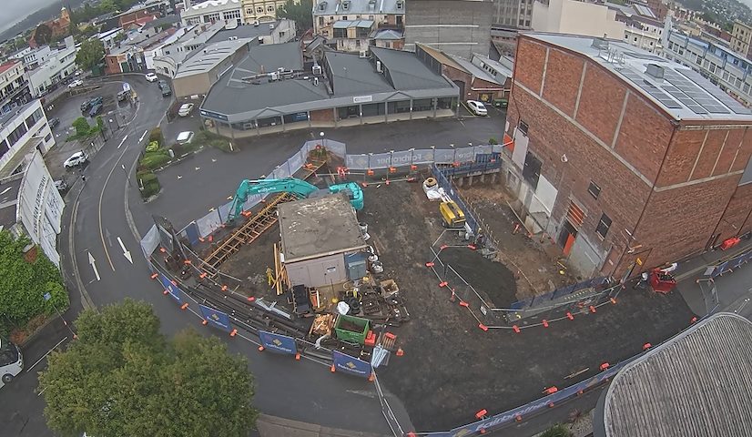 Live camera feed from Earl Arts Centre in Earl St, Launceston