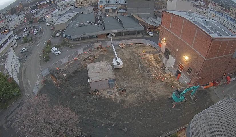 Živý kamerový kanál z Earl Arts Centre v Earl St, Launceston