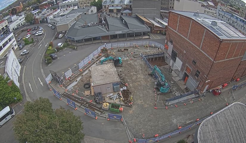 Live camera feed from Earl Arts Centre in Earl St, Launceston