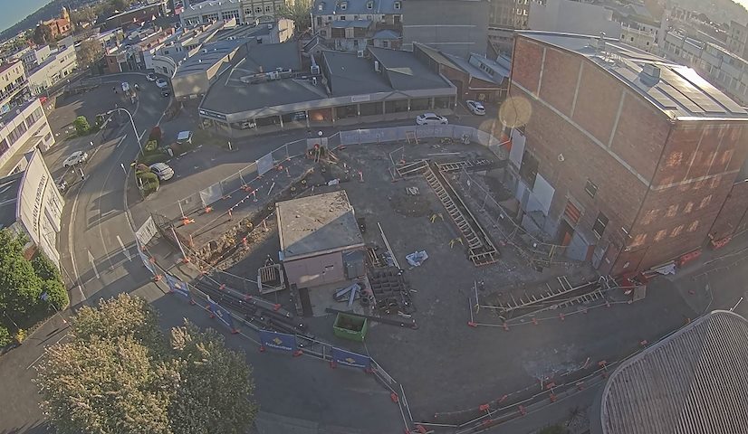 Live camera feed from Earl Arts Centre in Earl St, Launceston