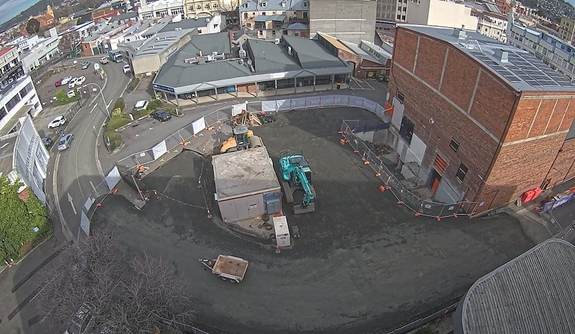 Live camera feed from Earl Arts Centre in Earl St, Launceston