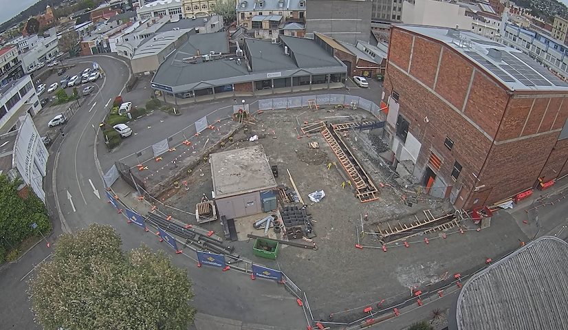 Live camera feed from Earl Arts Centre in Earl St, Launceston