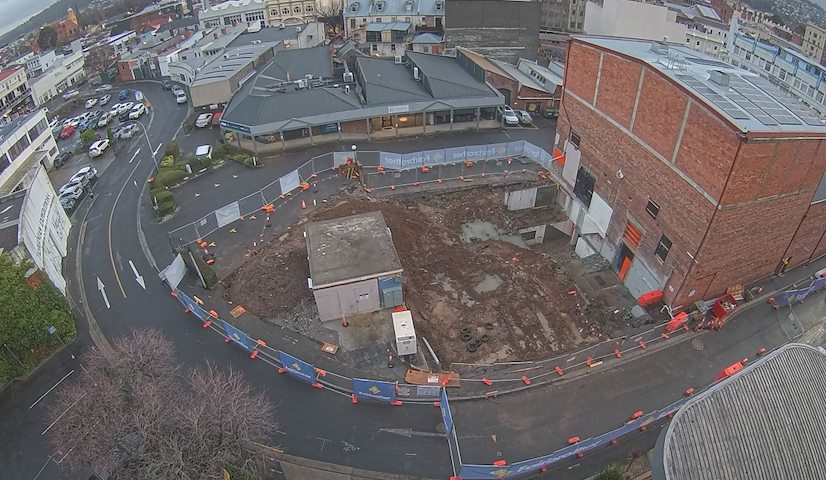 Živý kamerový kanál z Earl Arts Centre v Earl St, Launceston