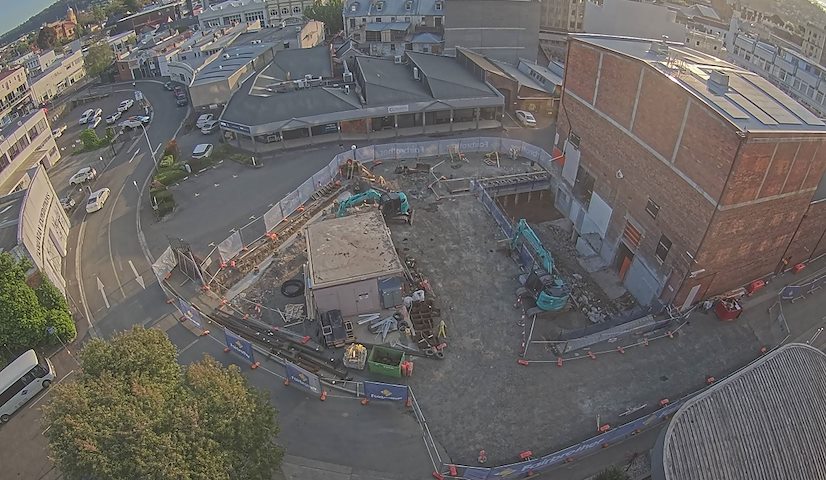 Live camera feed from Earl Arts Centre in Earl St, Launceston