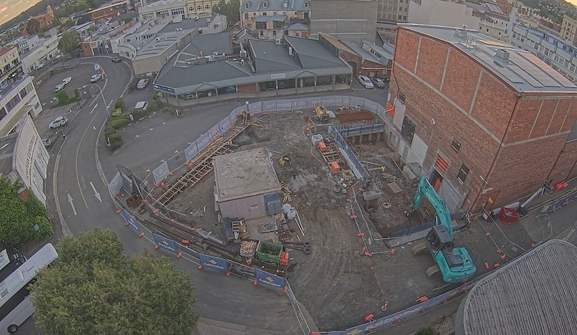 Live camera feed from Earl Arts Centre in Earl St, Launceston
