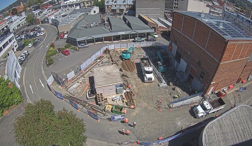 Live camera feed from Earl Arts Centre in Earl St, Launceston
