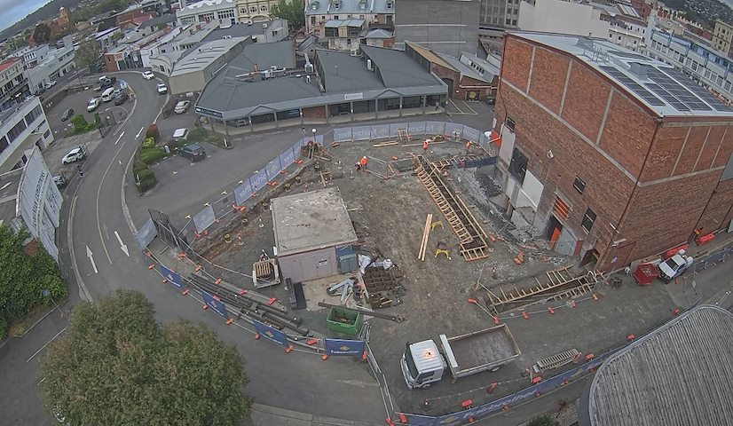 Live camera feed from Earl Arts Centre in Earl St, Launceston