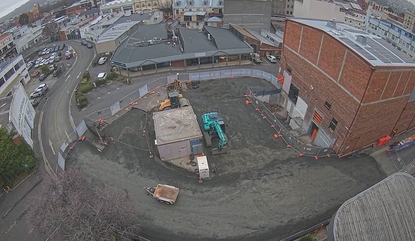 Live camera feed from Earl Arts Centre in Earl St, Launceston