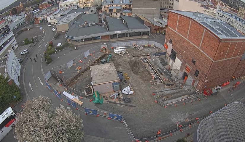 Ζωντανό κανάλι κάμερας από Earl Arts Centre στο Earl St, Launceston