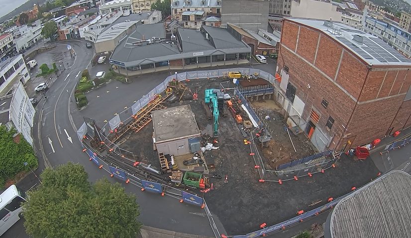 Živý kamerový kanál z Earl Arts Centre v Earl St, Launceston