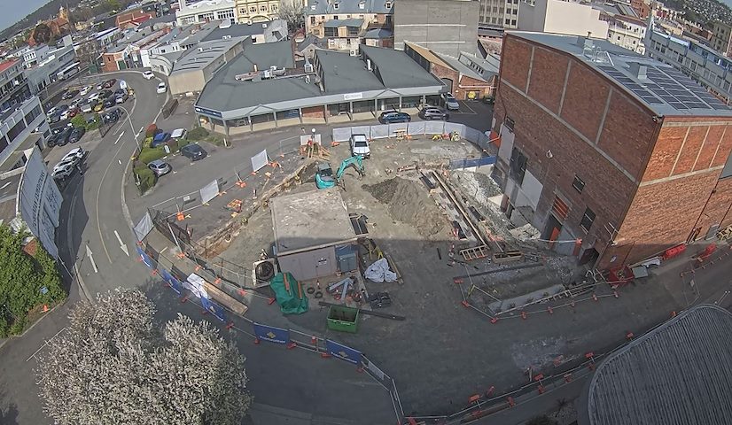 Canal de càmera en directe de Earl Arts Centre a Earl St, Launceston