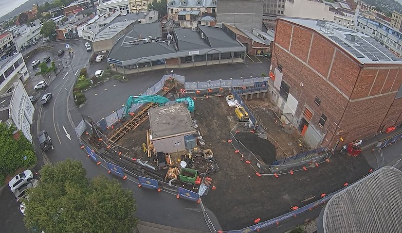 Live camera feed from Earl Arts Centre in Earl St, Launceston
