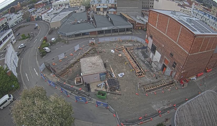 Live camera feed from Earl Arts Centre in Earl St, Launceston