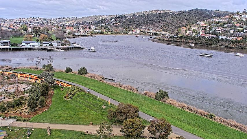 Live camera feed from Tamar Estuary in Launceston, Tasmania