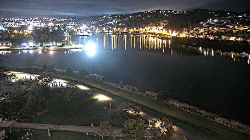 Live camera feed from Tamar Estuary in Launceston, Tasmania