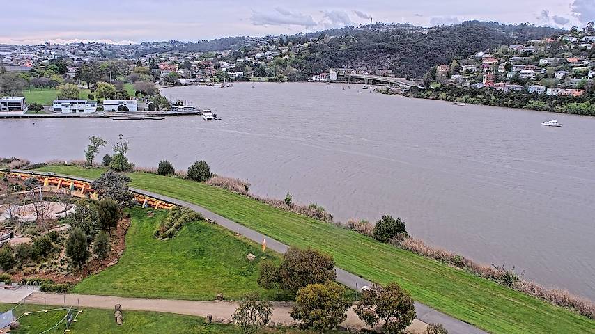 Live camera feed from Tamar Estuary in Launceston, Tasmania