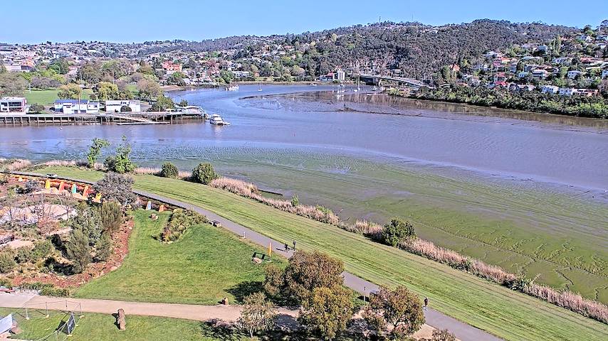 Live camera feed from Tamar Estuary in Launceston, Tasmania
