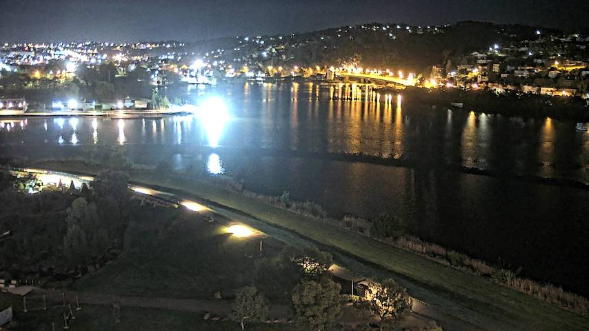 Live camera feed from Tamar Estuary in Launceston, Tasmania