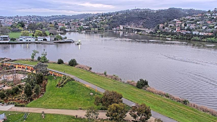 Live camera feed from Tamar Estuary in Launceston, Tasmania