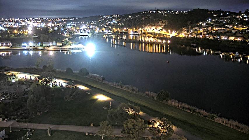 Live camera feed from Tamar Estuary in Launceston, Tasmania