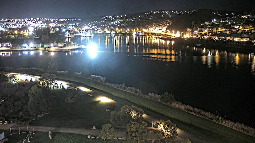 Live camera feed from Tamar Estuary in Launceston, Tasmania