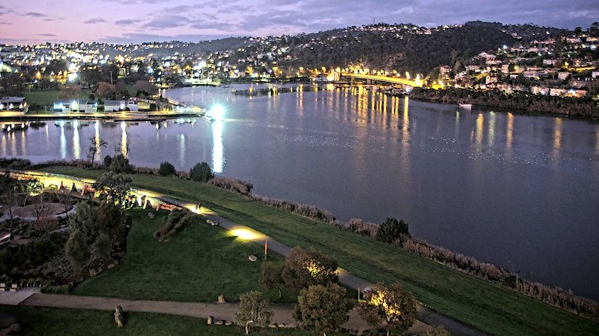 Live camera feed from Tamar Estuary in Launceston, Tasmania