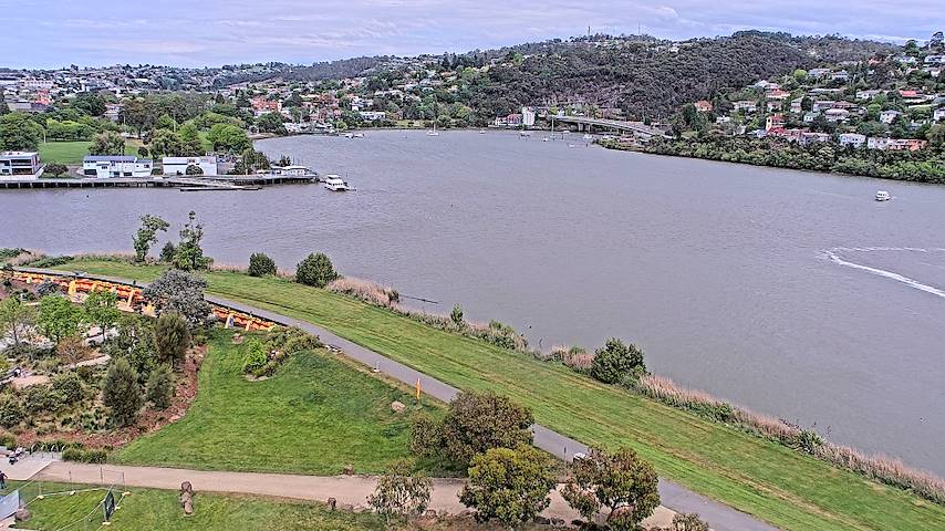 Live camera feed from Tamar Estuary in Launceston, Tasmania