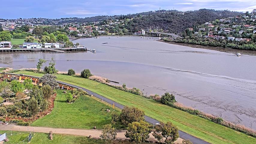 Live camera feed from Tamar Estuary in Launceston, Tasmania