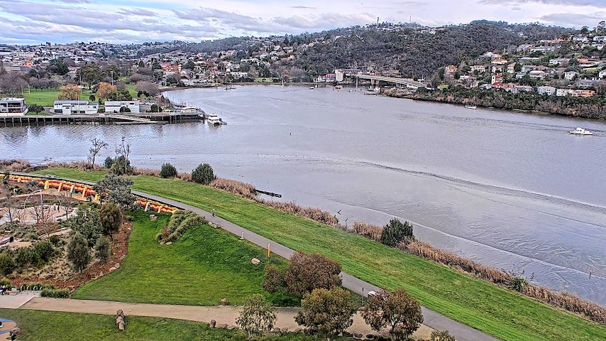 Live camera feed from Tamar Estuary in Launceston, Tasmania