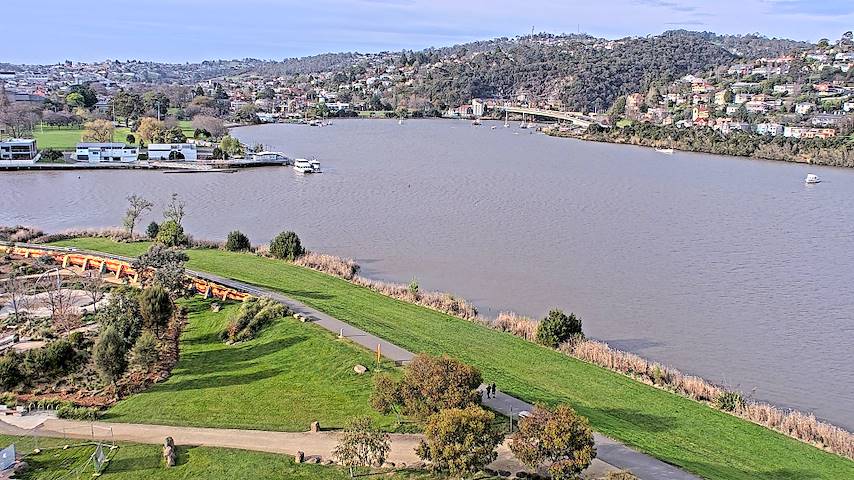 Live camera feed from Tamar Estuary in Launceston, Tasmania