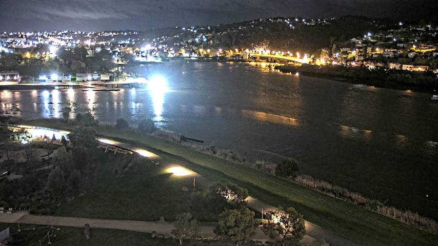 Live camera feed from Tamar Estuary in Launceston, Tasmania