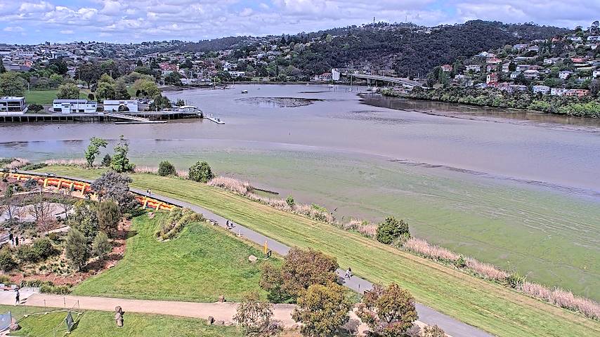 Live camera feed from Tamar Estuary in Launceston, Tasmania