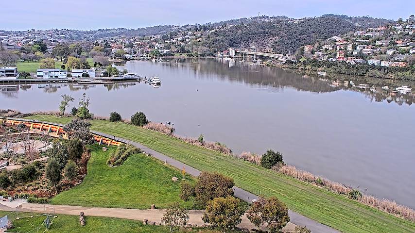 Live camera feed from Tamar Estuary in Launceston, Tasmania