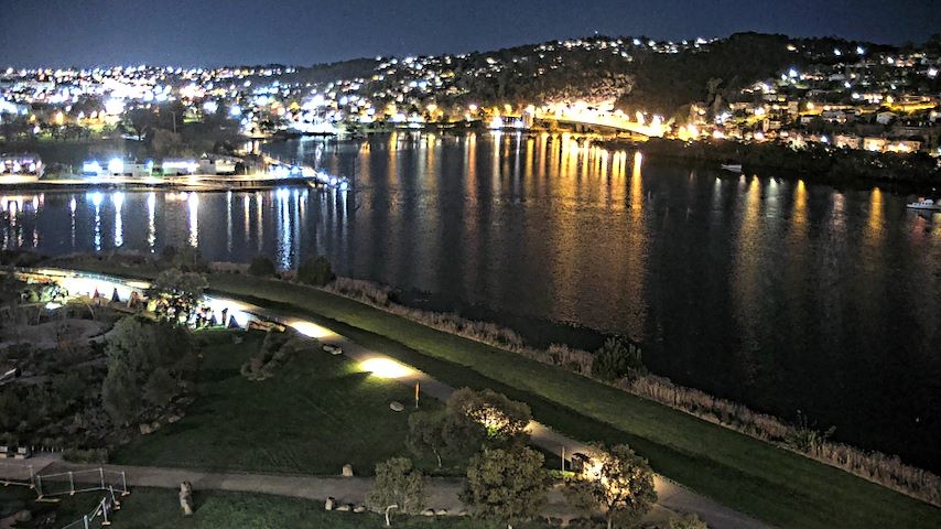 Canal de cameră live de la Tamar Estuary în Launceston, Tasmania