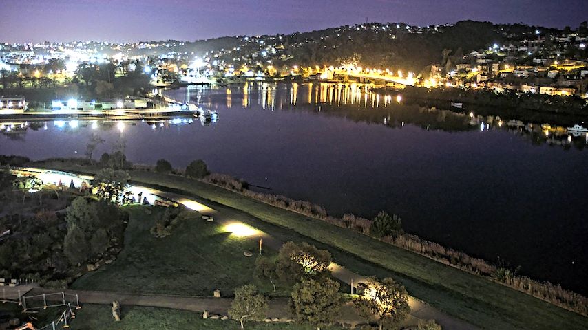 Live camera feed from Tamar Estuary in Launceston, Tasmania