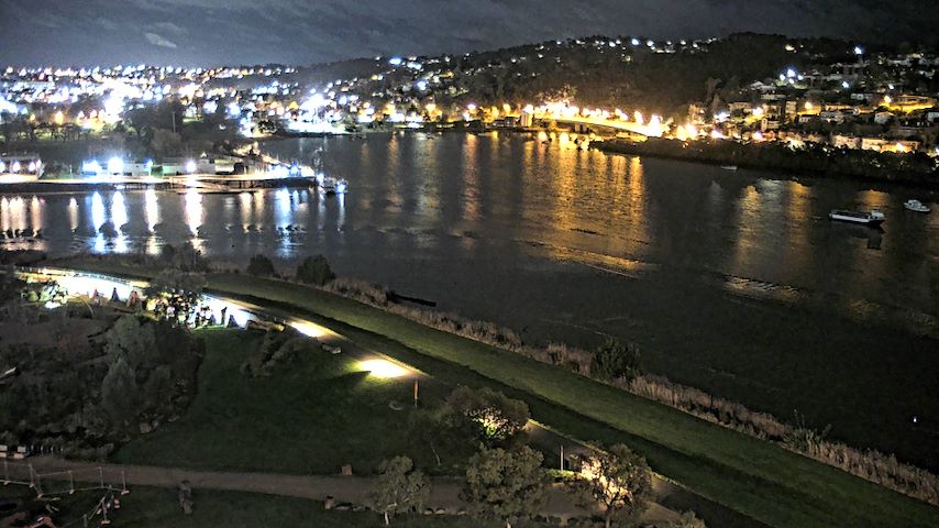 Live camera feed from Tamar Estuary in Launceston, Tasmania