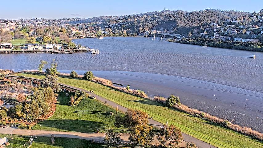 Live camera feed from Tamar Estuary in Launceston, Tasmania